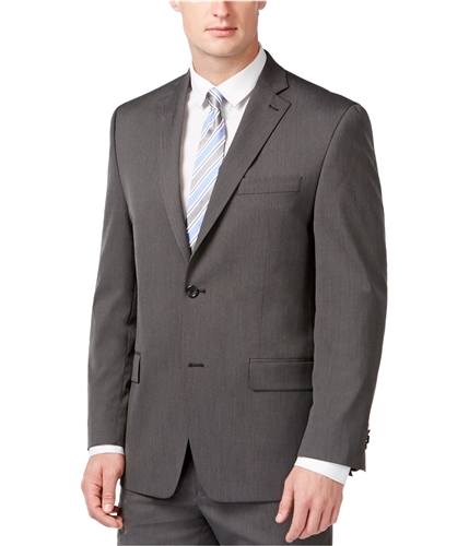 Michael Kors Mens Suit Two Button Blazer Jacket charcoal 40