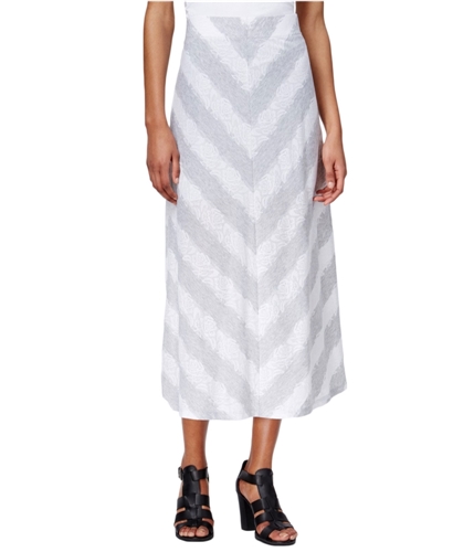 Kensie Womens Lacey Stripes Maxi Skirt fmc M