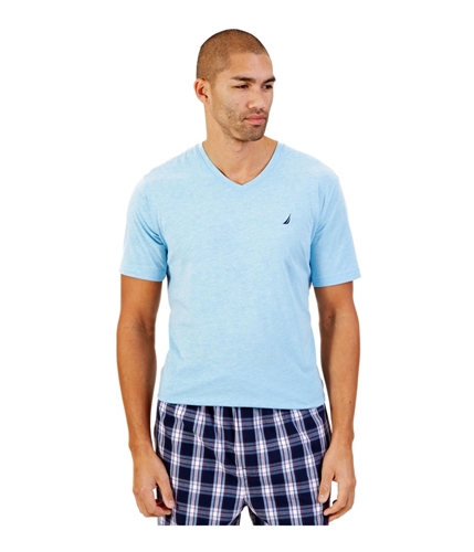Nautica Mens Knit Solid Pajama Sleep T-shirt coolbreeze M