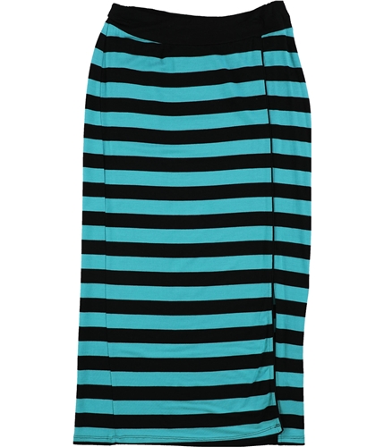 Kensie Womens Jersey Midi Skirt tahititeal S