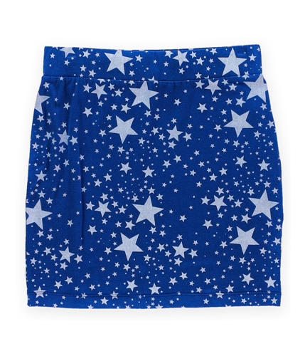 Big Star Womens Stretch Graphic Mini Skirt midnightstars XS