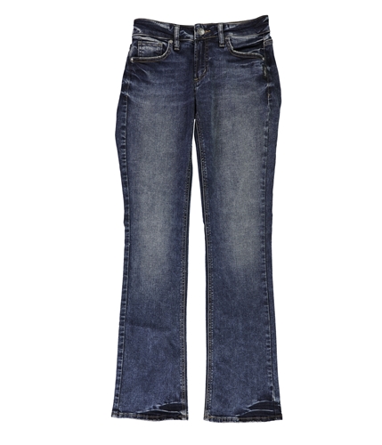 Silver Jeans Womens Elyse Slim Boot Cut Jeans indigo 26x32