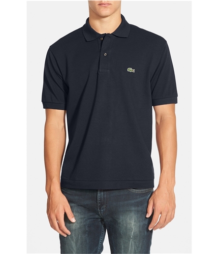 Lacoste Mens Pique Rugby Polo Shirt navy 3XL