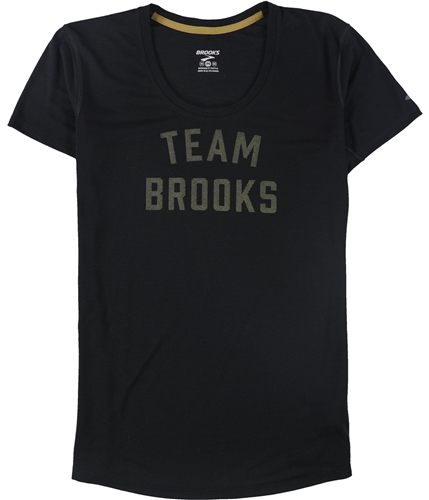 Brooks Womens Team Brooks Graphic T-Shirt black M