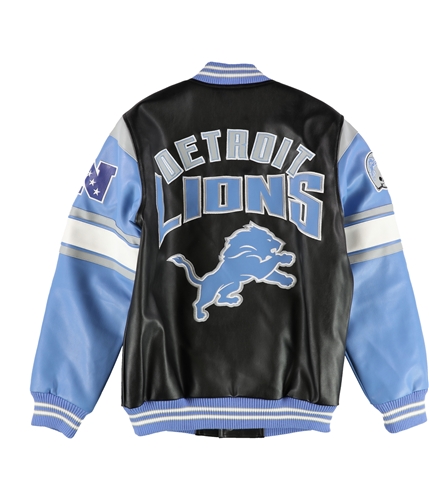 G-III Sports Mens Detroit Lions Varsity Jacket