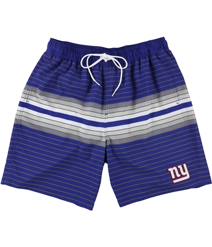 NFL Mens New York Giants Striped Swim Bottom Trunks gia L