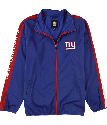 NFL Mens NY Giants Track Jacket Sweatshirt gia L