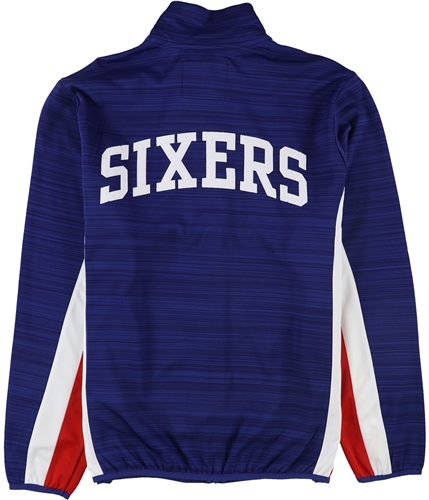 G-III Sports Mens Philadelphia 76ers Track Jacket phs L