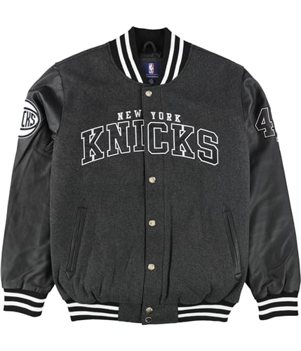 G-III Sports Mens NY Knicks Varsity Jacket nyk L