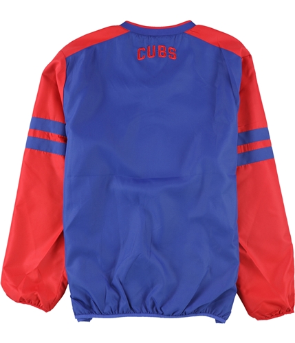 G-III Sports Mens Chicago Cubs Side Zip Sweatshirt cgc L