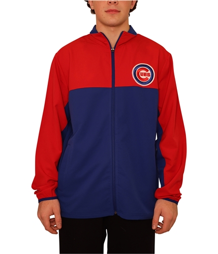 G-III Sports Mens Chicago Cubs First Base Track Jacket cgc L