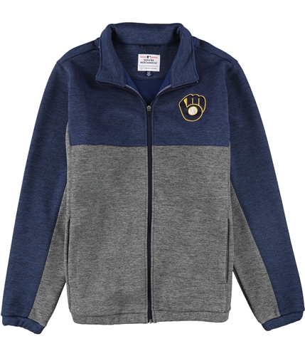 G-III Sports Mens Milwaukee Brewers Jacket mbw L