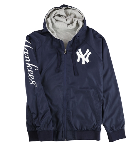 G-III Sports Mens New York Yankees Reversible Track Jacket nyy L