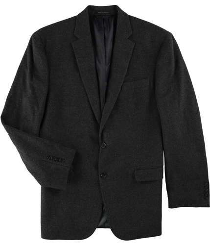 Ralph Lauren Mens Classic Two Button Blazer Jacket darkgrey 44