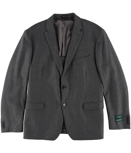 Ralph Lauren Mens Textured Sport Coat grey 42