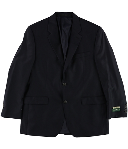 Ralph Lauren Mens Total Comfort Two Button Blazer Jacket navy 42