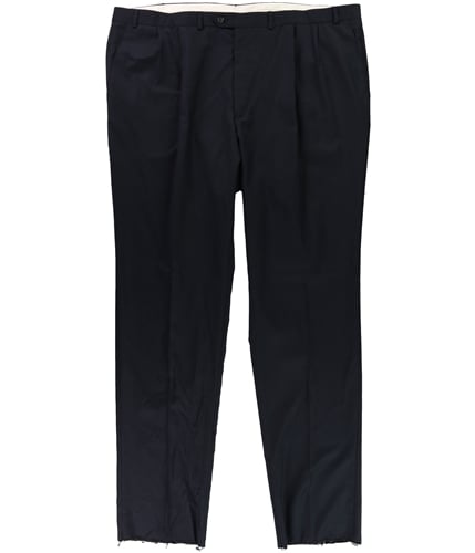 Ralph Lauren Mens Total Comfort Dress Pants Slacks navy 37/Unfinished