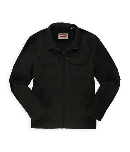 Levi's Mens Softshell Trucker Motorcycle Jacket blk S