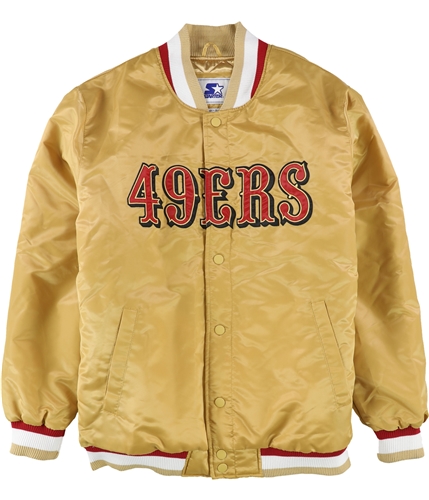 Buy a Mens STARTER San Francisco 49ers Varsity Jacket Online