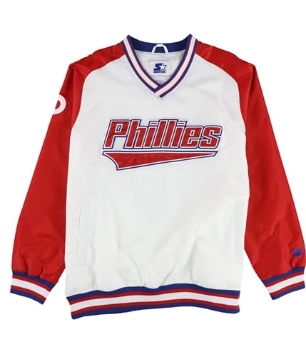 Starter Mens Philadelphia Phillies Varsity Jacket, PHP