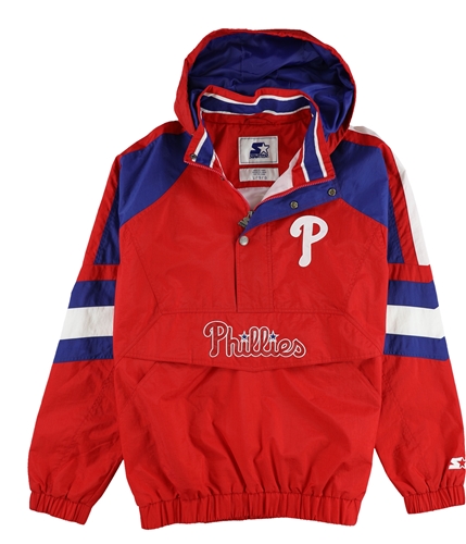 STARTER Mens Philadelphia Phillies Windbreaker Jacket php L