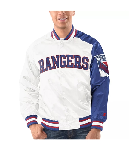STARTER Mens NY Rangers Jacket nyr L