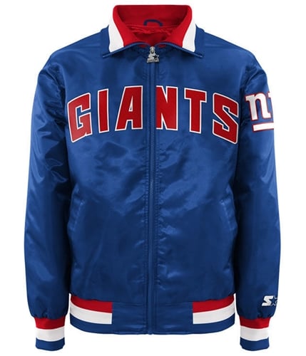 STARTER Mens New York Giants Varsity Jacket gia XL