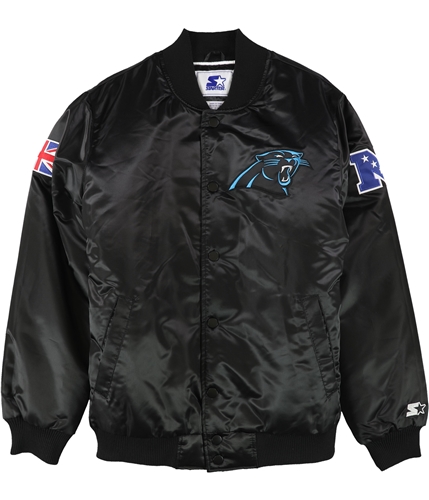STARTER Mens Carolina Panthers Varsity Jacket cpn L