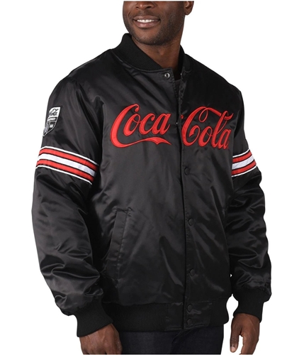 STARTER Mens Coca-Cola Varsity Jacket blk M