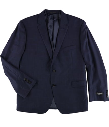 Ralph Lauren Mens Slim-Fit Two Button Formal Suit blue 38/Unfinished