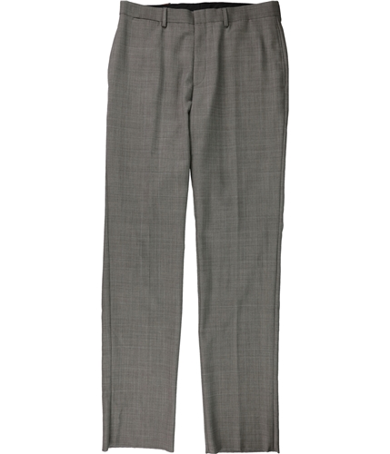 Ralph Lauren Mens Plaid Dress Pants Slacks tan 34/Unfinished