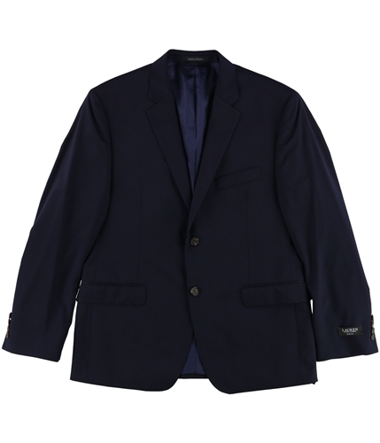 Ralph Lauren Mens Basic Two Button Blazer Jacket navy 42