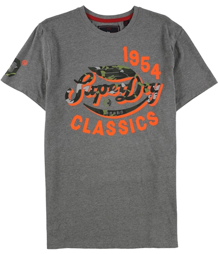 Superdry Mens 1954 Classics Graphic T-Shirt gray S