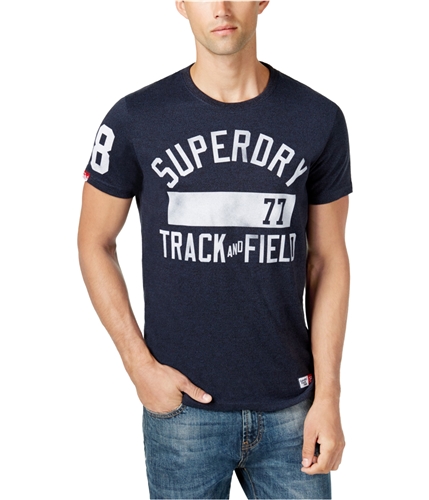 Superdry Mens Urban Graphic T-Shirt blueblk L