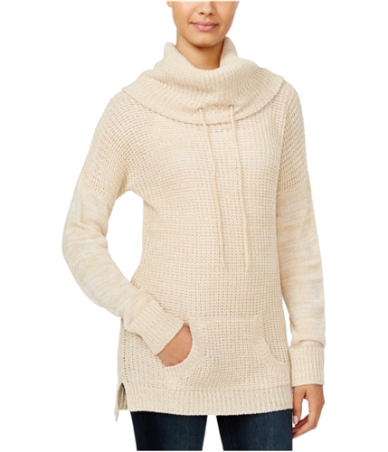 Planet Gold Womens Ribbed Knit Sweater sandshell XS
