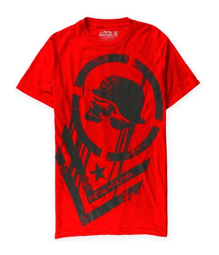 Metal Mulisha Mens Dissolve Graphic T-Shirt red S