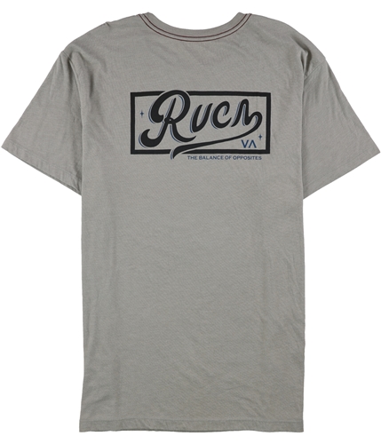 RVCA Mens North Parks Graphic T-Shirt pasgry S