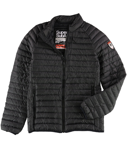 Superdry Mens Core Down Quilted Jacket black M