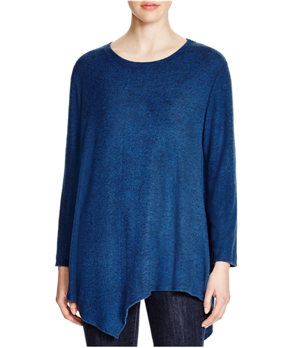 Nally & Millie Womens Knit Pullover Sweater blue S