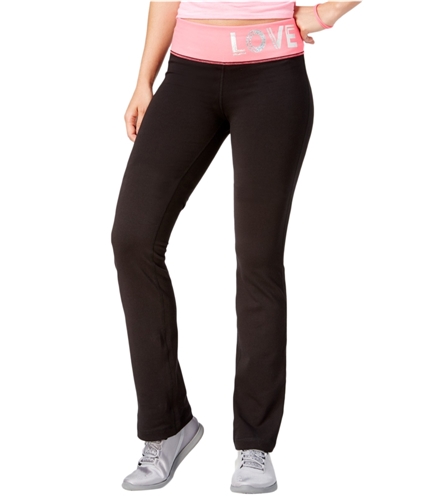 Material Girl Womens Love Yoga Pants classcblack XS/32