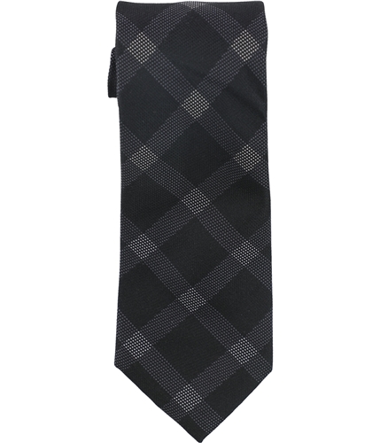 Kenneth Cole Mens Dotted Grid Self-tied Necktie 001 One Size