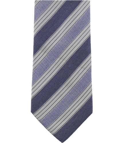 Kenneth Cole Mens Touch Stripe Self-tied Necktie 015 One Size