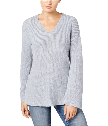 Calvin Klein Womens Flare Sleeve Pullover Sweater dbu XL