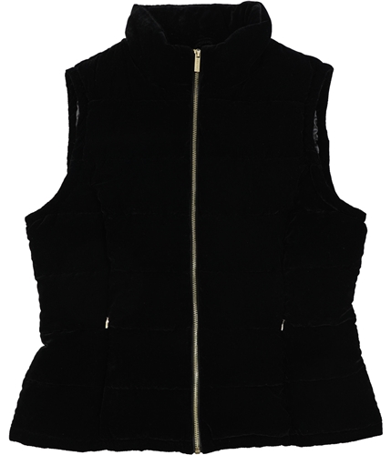 Calvin Klein Womens Velvet Puffer Vest black M