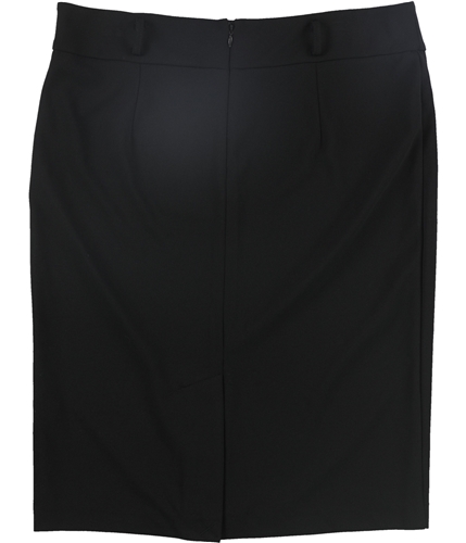 Calvin Klein Womens Knee Length Pencil Skirt black 12