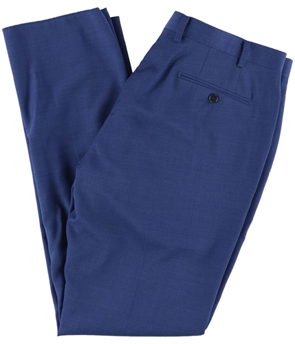 Calvin Klein Mens Pindot Dress Pants Slacks navy 37x35
