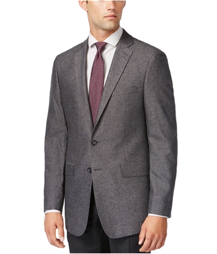 Calvin Klein Mens Two-button Sport Coat gray 42