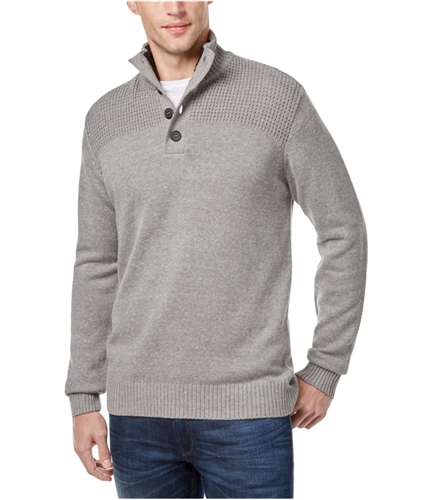 Tricots St Raphael Mens Textured Pullover Sweater moonhtr S