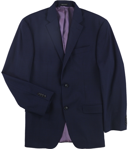 Sean John Mens Classic Two Button Blazer Jacket navy 38