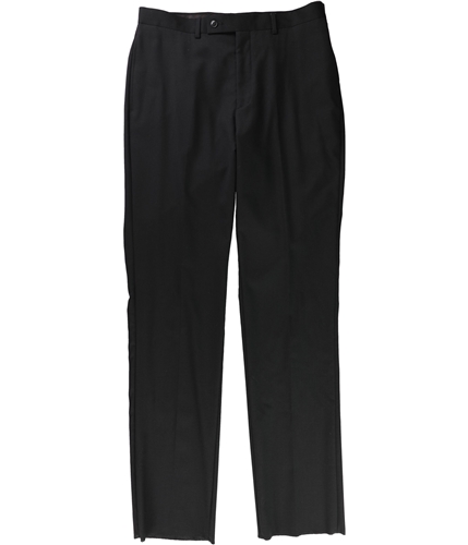 Calvin Klein Mens Solid Dress Pants Slacks black 33/Unfinished